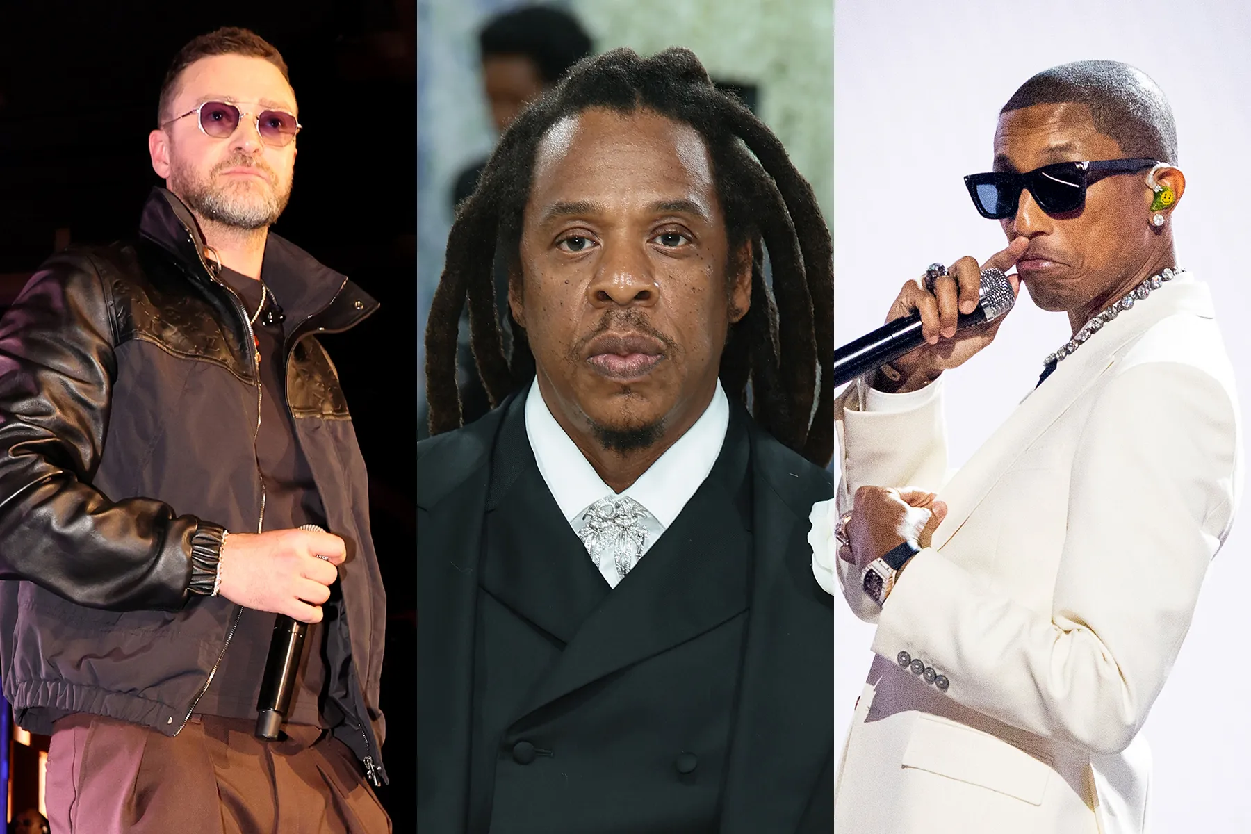 Jay-Z Brings Out Justin Timberlake and Pharrell Williams in Paris