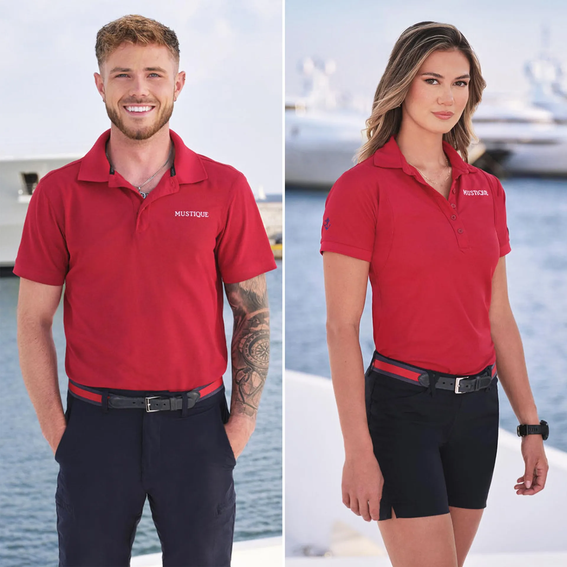 Gael Cameron and Nathan Gallagher on Below Deck Mediterranean