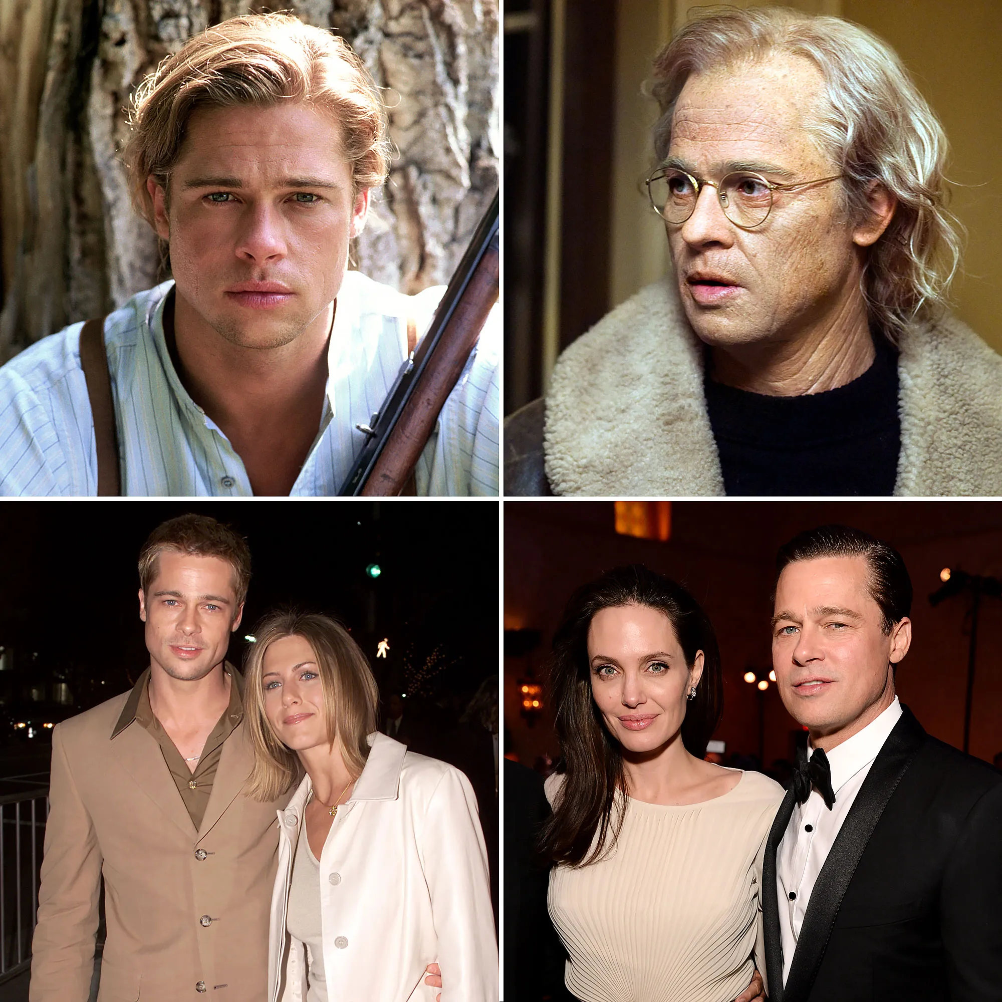 Brad Pitt attending a red carpet film premiere