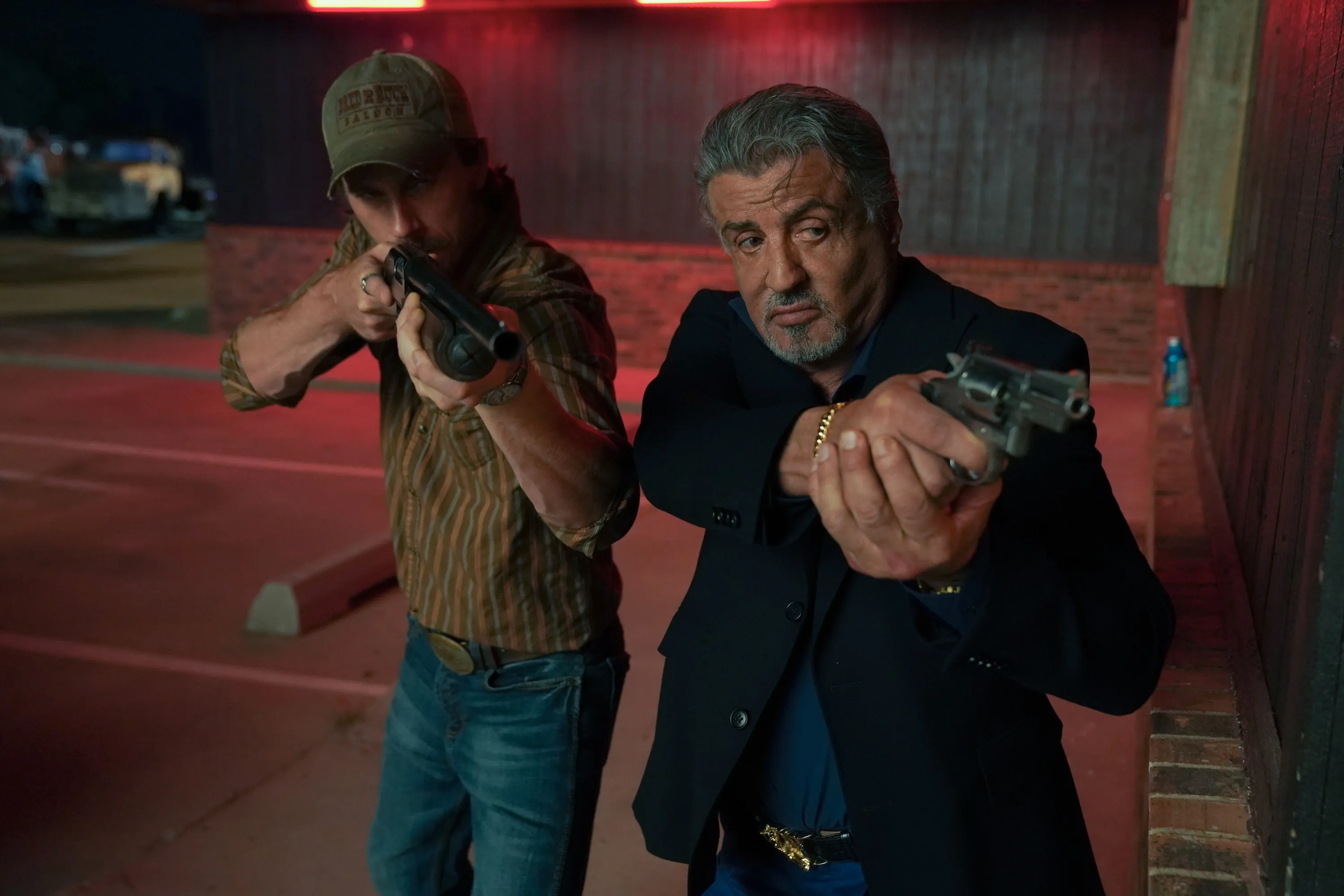 Sylvester Stallone starring in Tulsa King on Paramount Plus