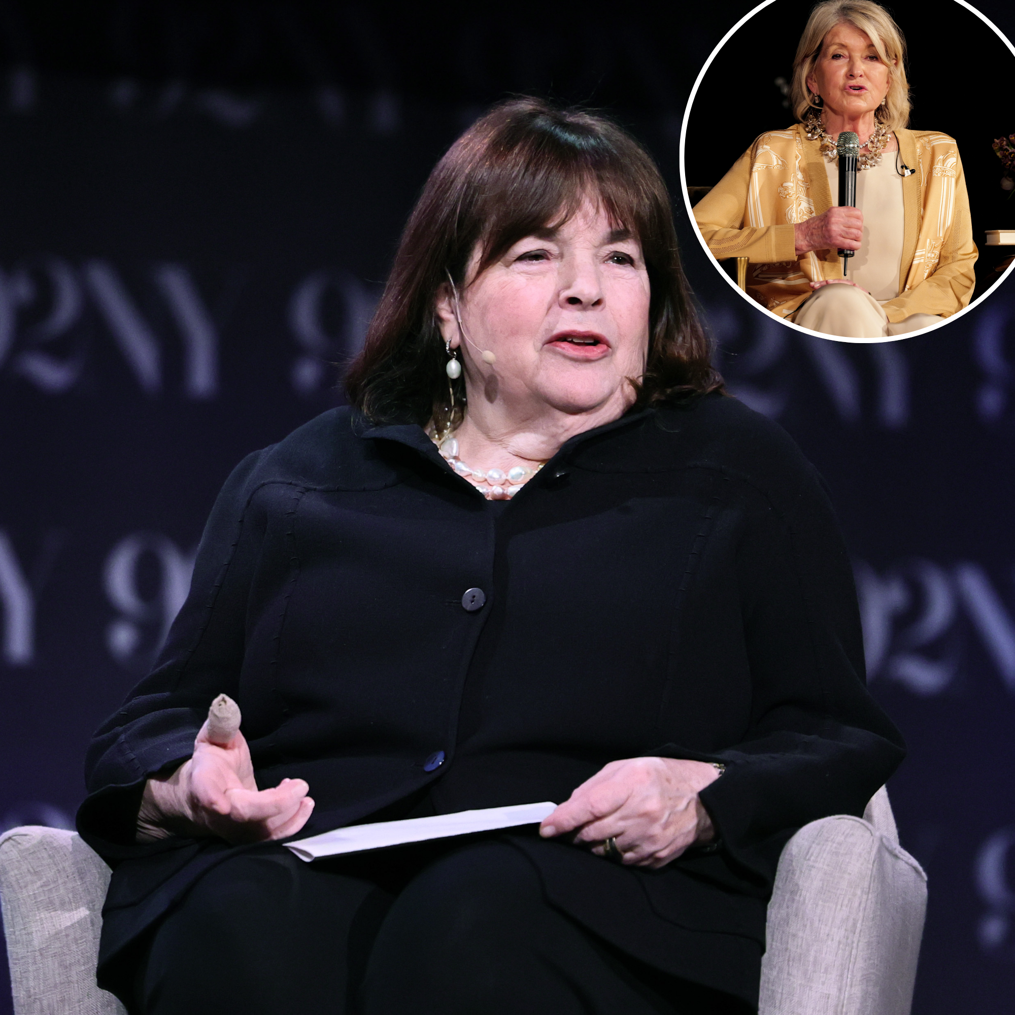 Ina Garten smiling at an event