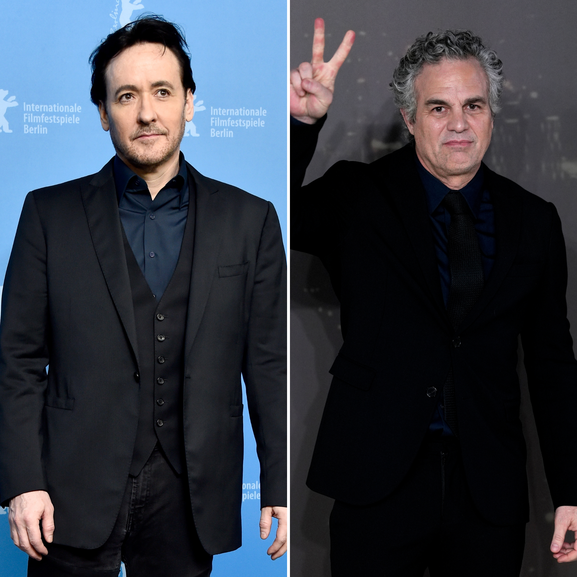 John Cusack and Mark Ruffalo speaking publicly about entertainment industry issues