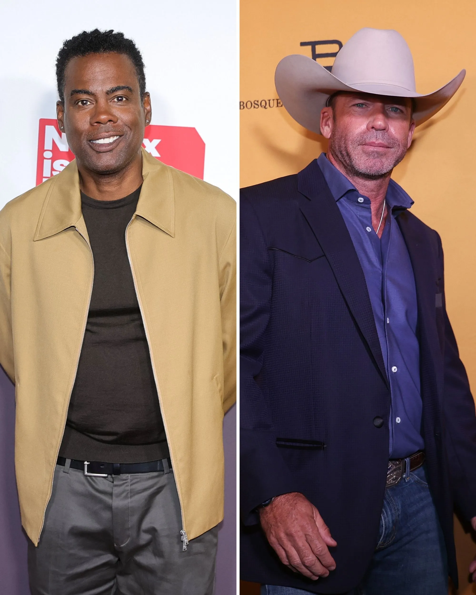 Chris Rock speaking at a red carpet event