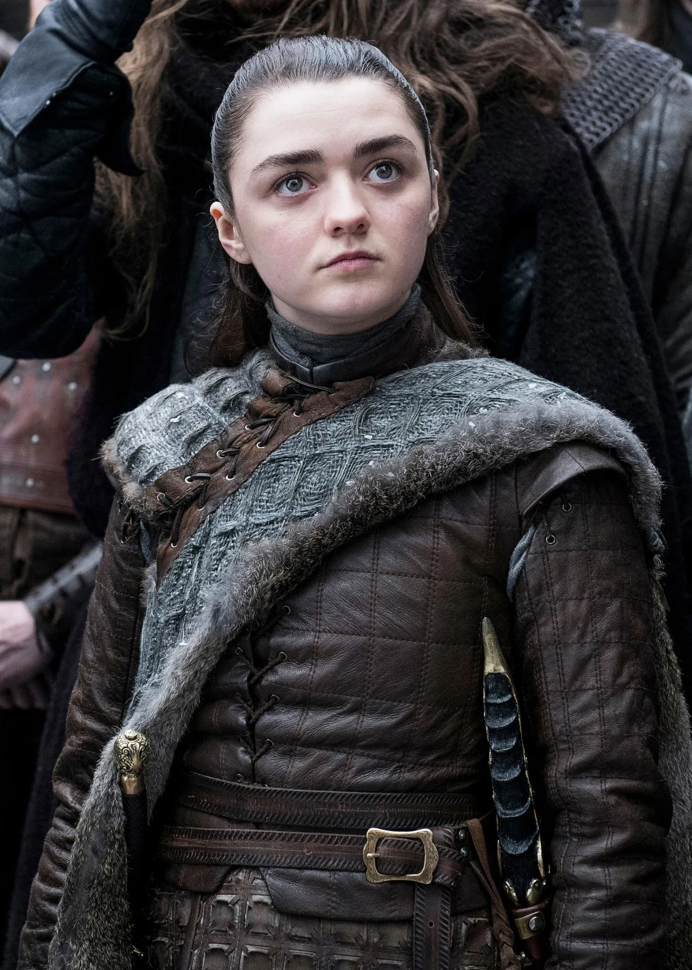 Maisie Williams speaking about Game of Thrones and Arya Stark spinoff rumors