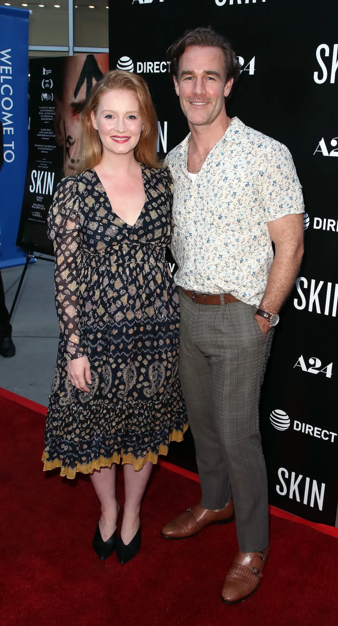 Kimberly Van Der Beek and James Van Der Beek