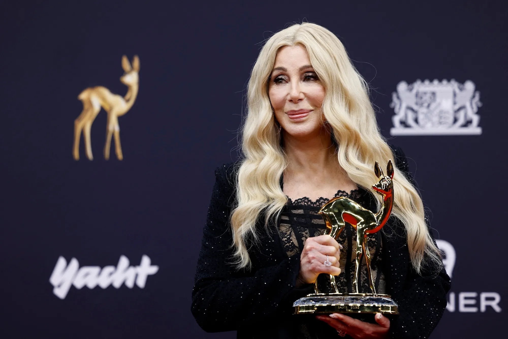 Cher appearing at a high-profile public event