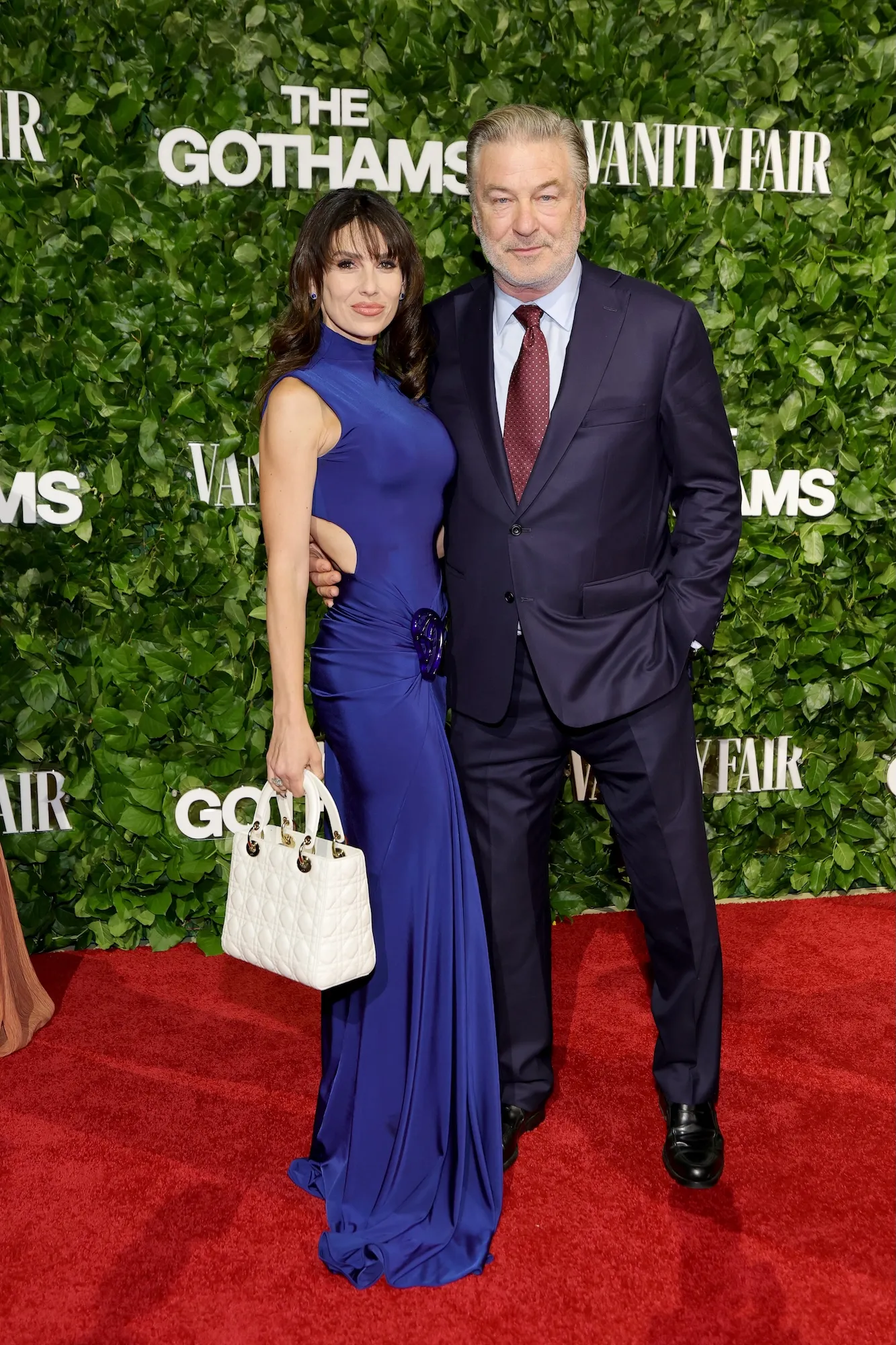 Hilaria Baldwin and Alec Baldwin posing together