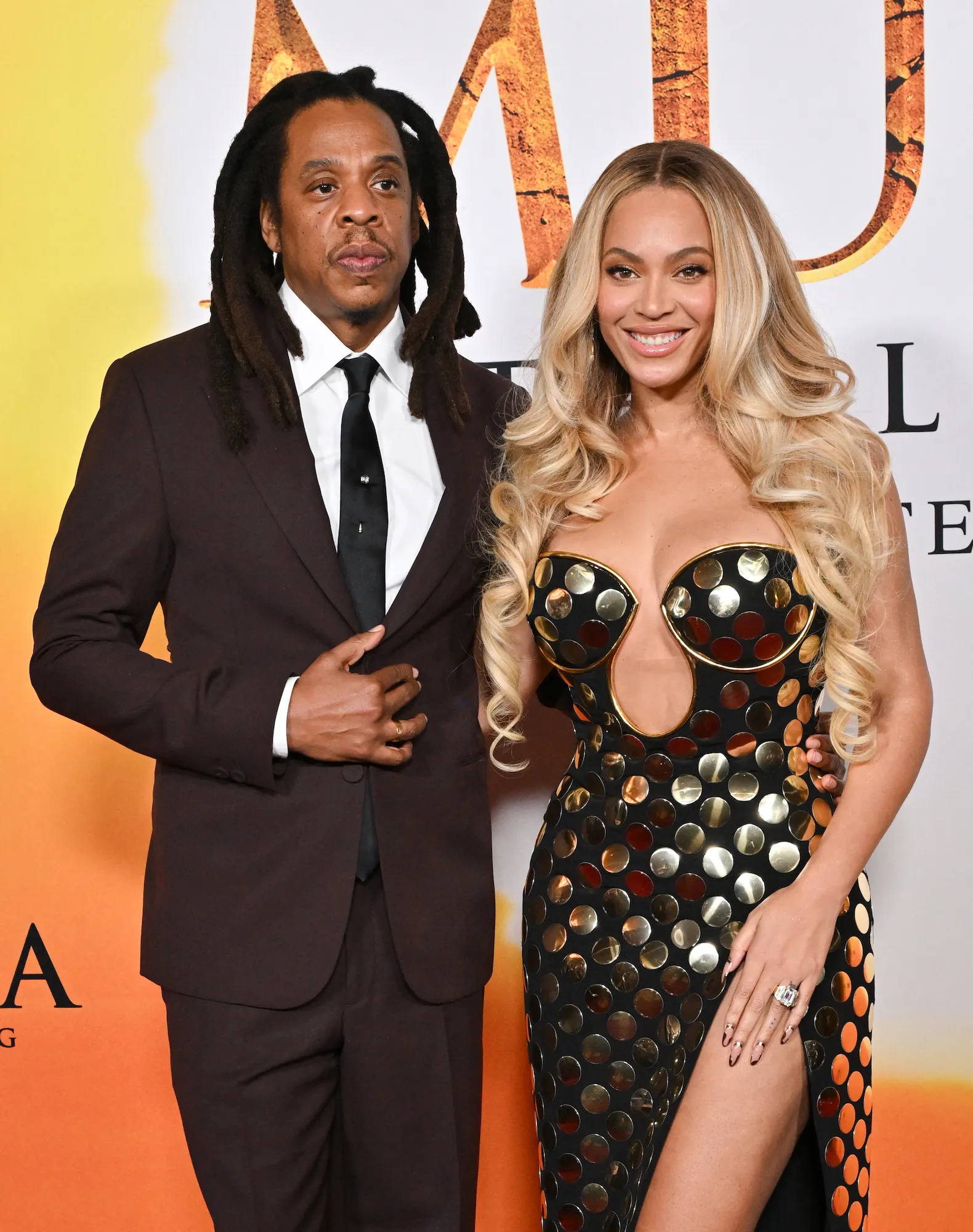 Jay-Z performing on stage while serenading wife Beyonce for her birthday