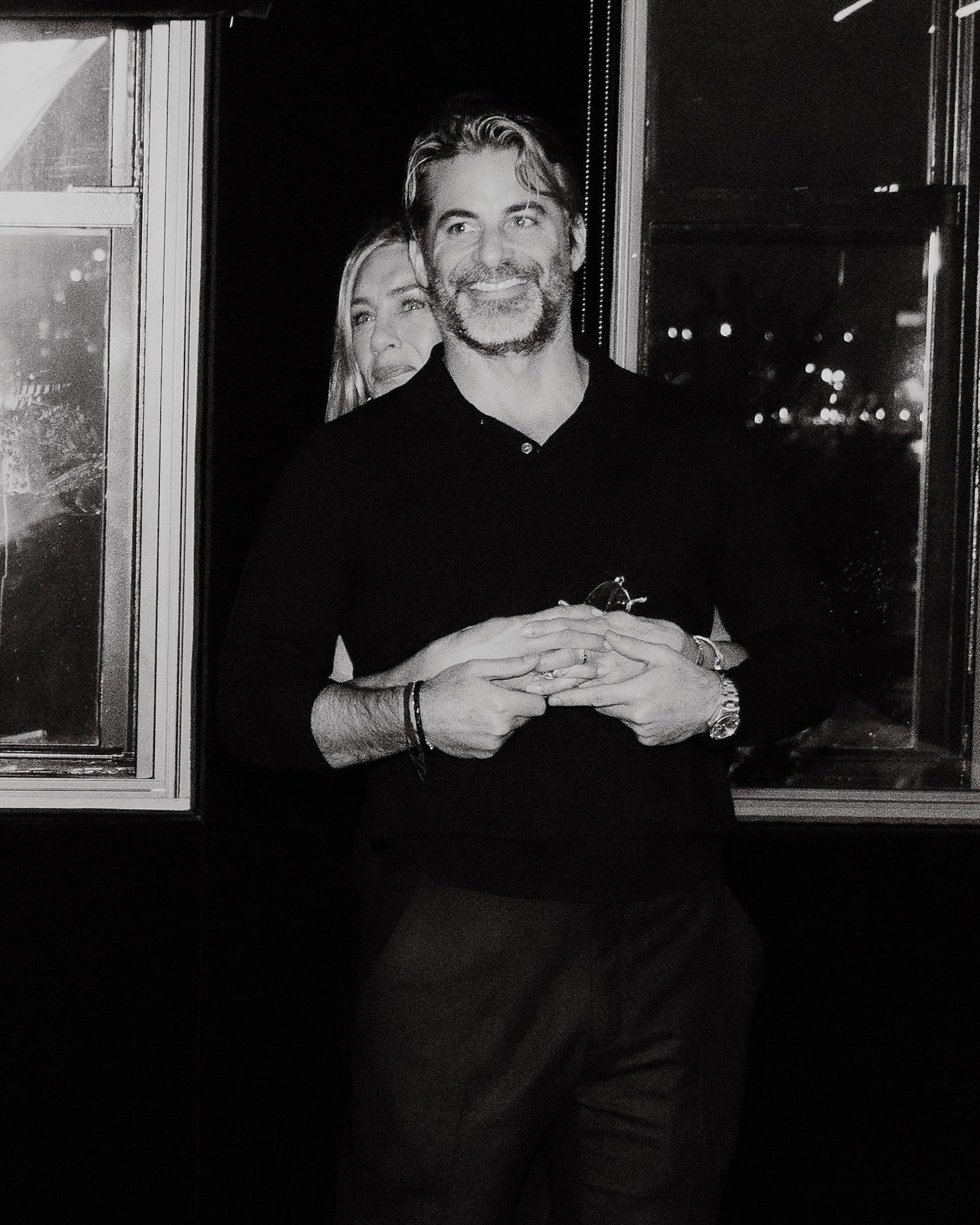 Jennifer Aniston and Jim Curtis attend an event together in New York City
