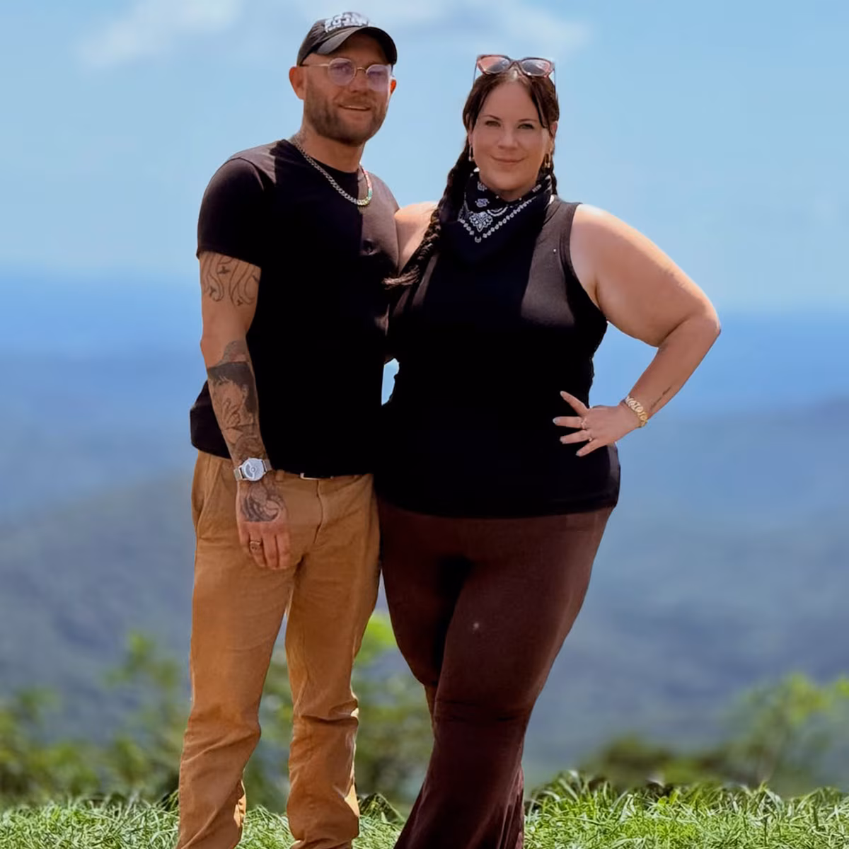 Whitney Way Thore smiling alongside fiancé Jake Beaudoin following their engagement announcement