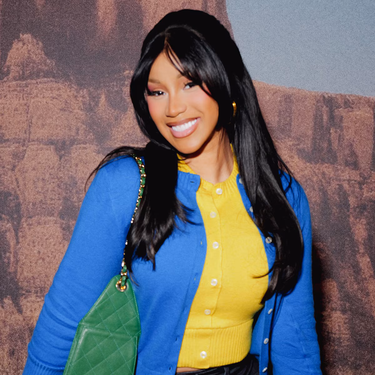 Cardi B attending a high-profile red carpet event