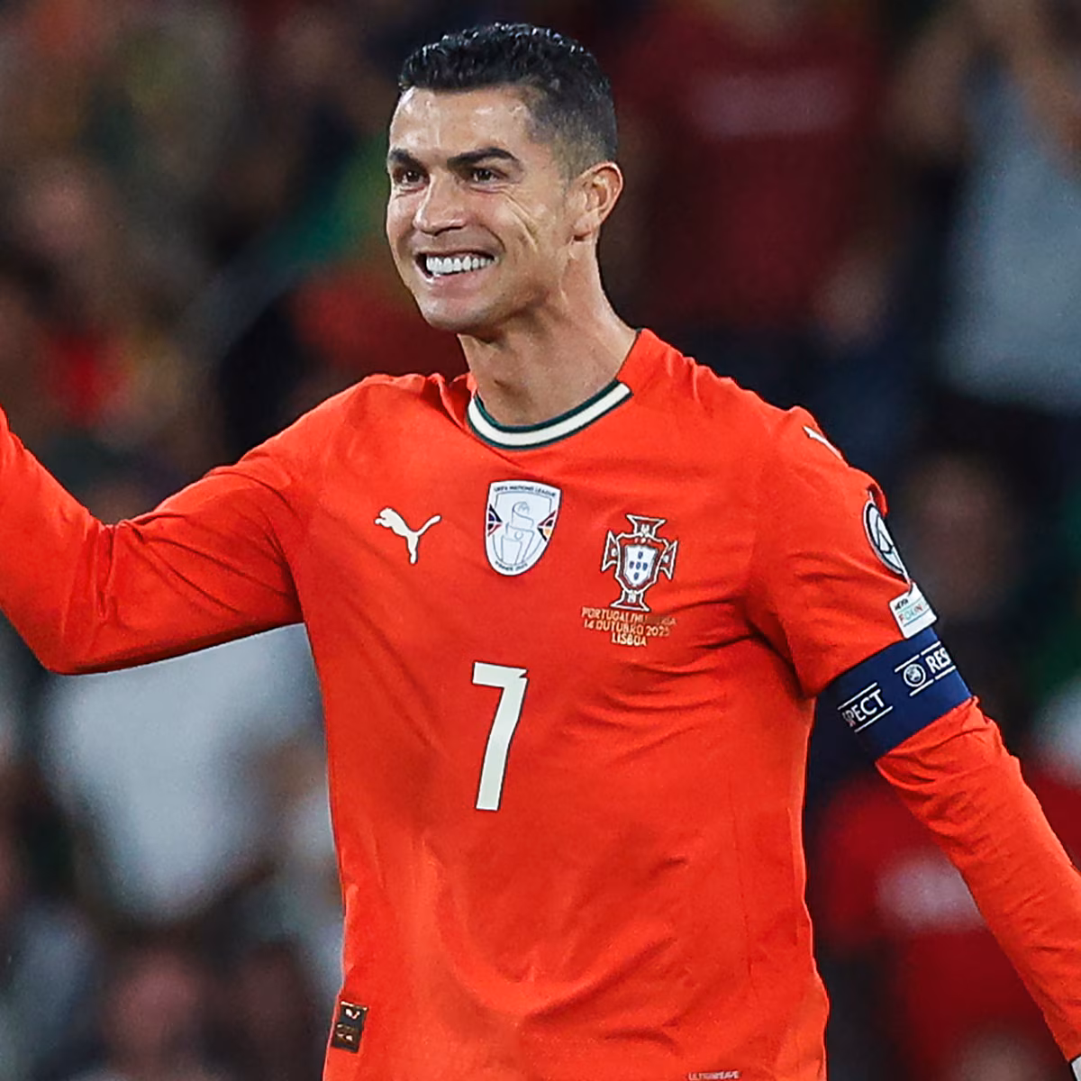 Cristiano Ronaldo debuts a new blonde hair look following his private wedding to Georgina Rodríguez