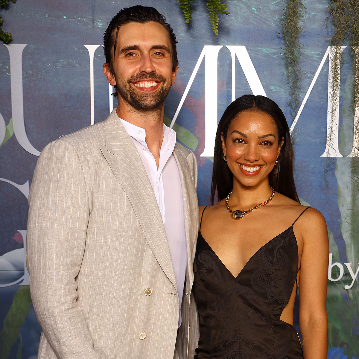 Corinne Foxx and husband Joe Hooten posing together