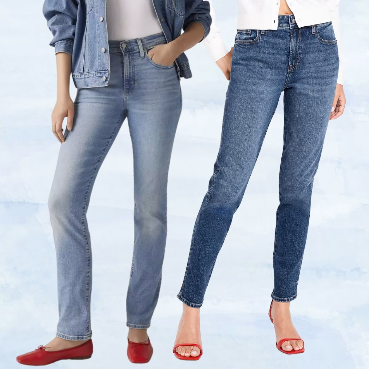 Hailey Bieber stepping out in baggy denim streetwear