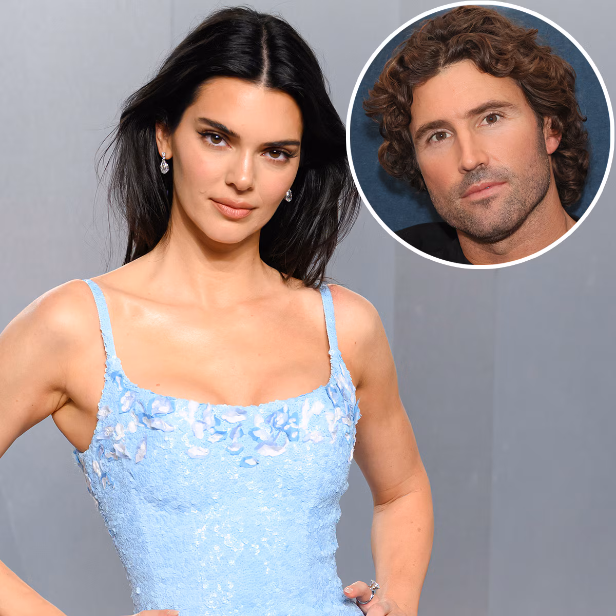 Brody Jenner and Kendall Jenner in separate red carpet photos