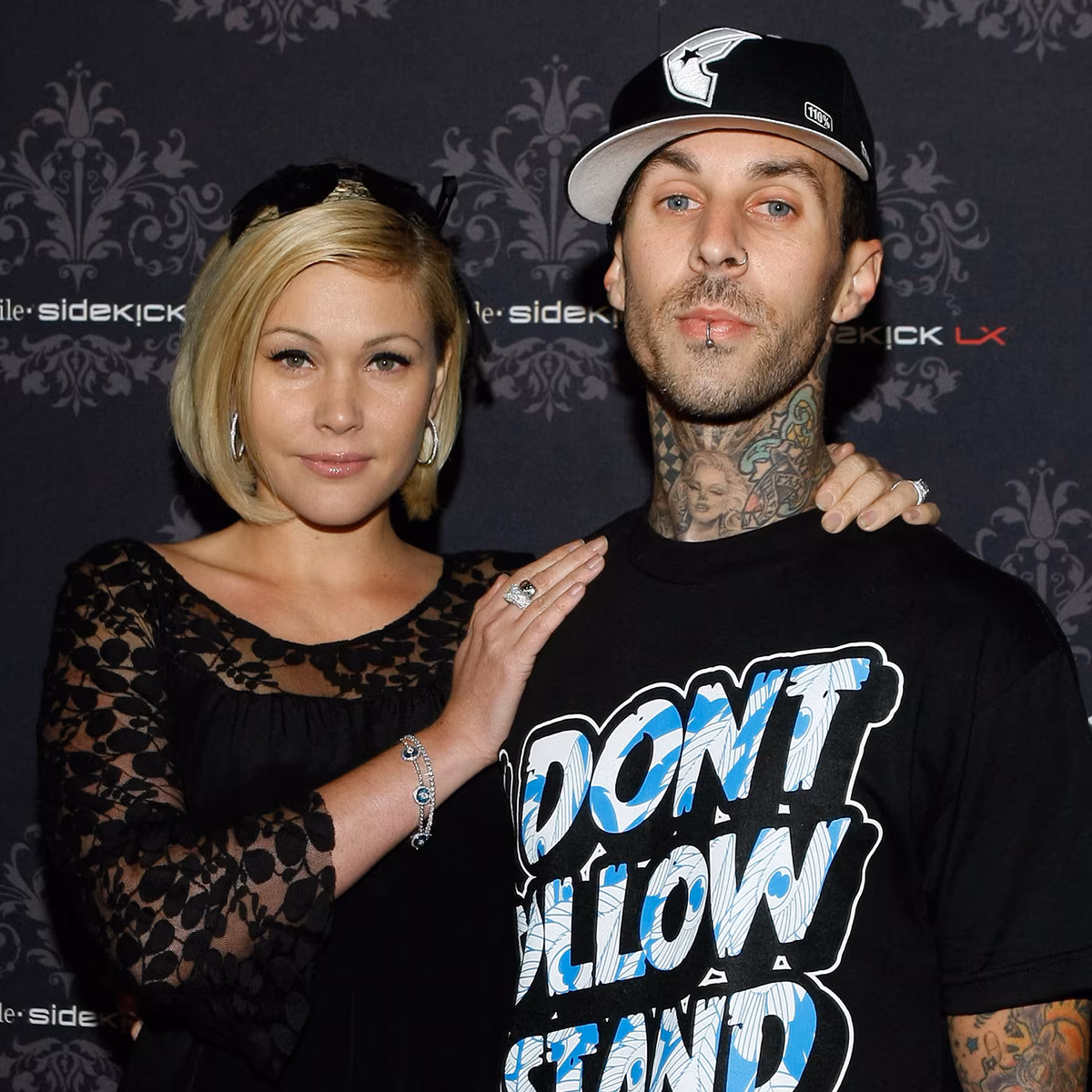 Shanna Moakler poses at a Hollywood red carpet event