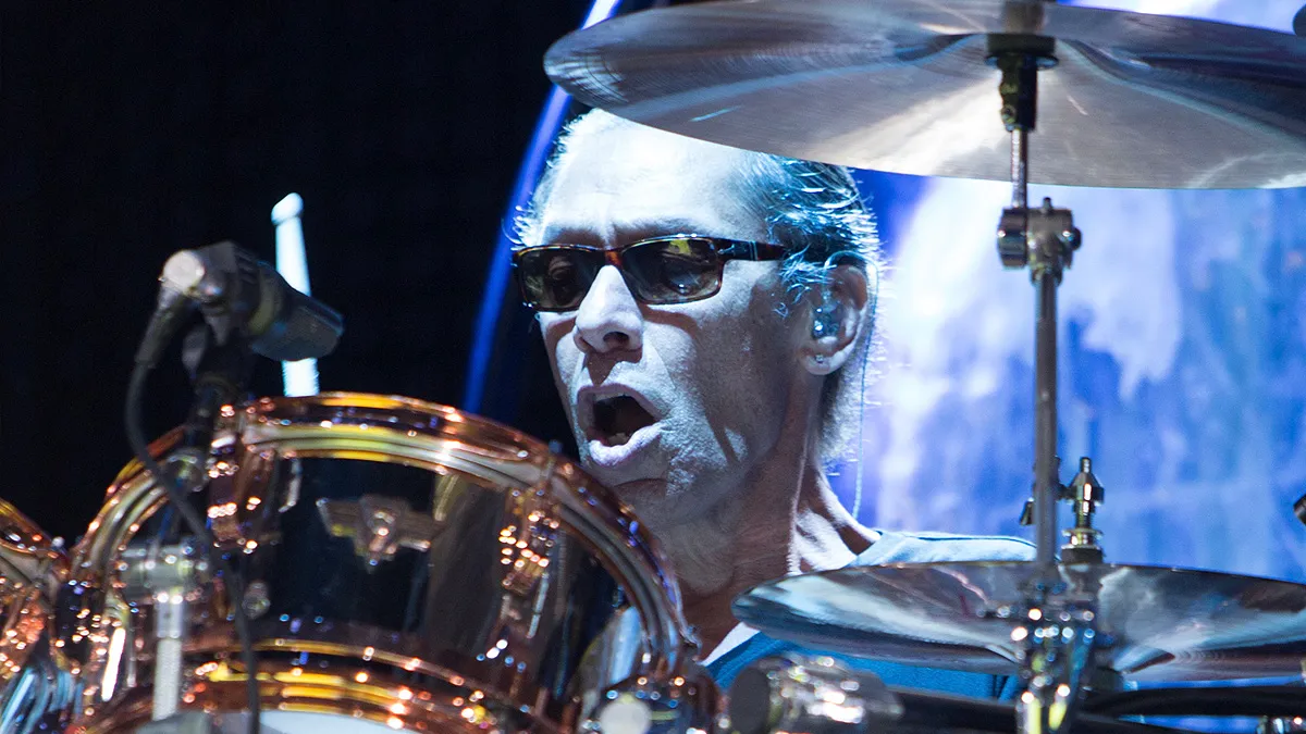 Alex Van Halen attending a ceremony in the Netherlands