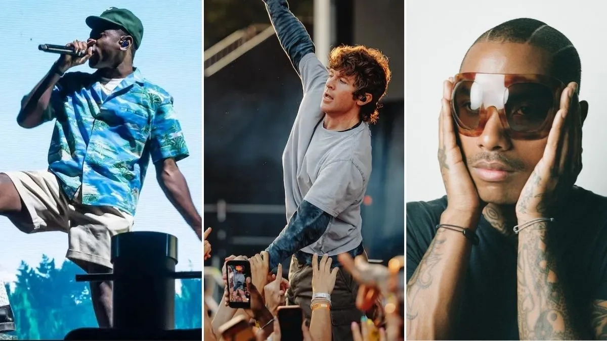 Tyler, the Creator headlining a major music festival set