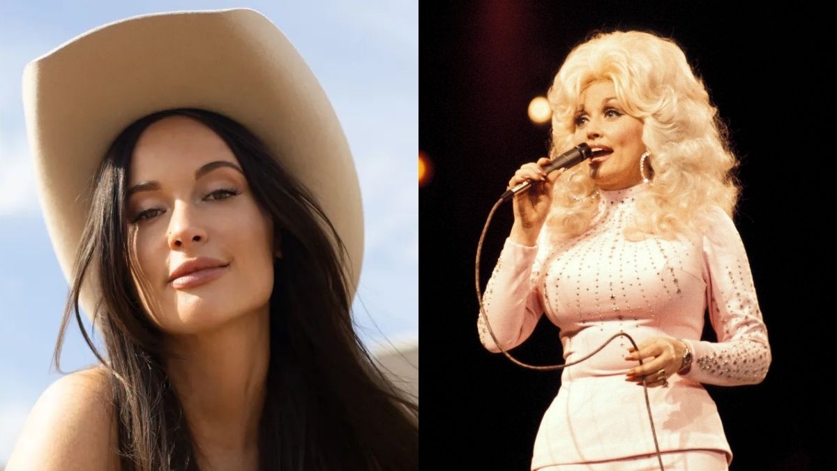 Kacey Musgraves performing live on stage during a concert