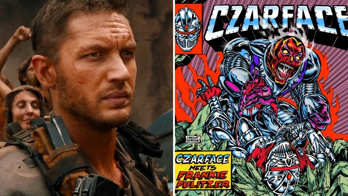 Tom Hardy performing as rap alter ego Frankie Pulitzer on joint Czarface album