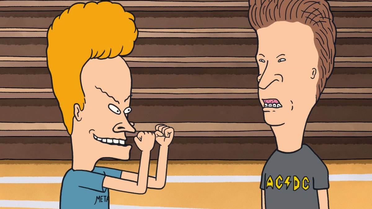 Mike Judge posing at an entertainment event