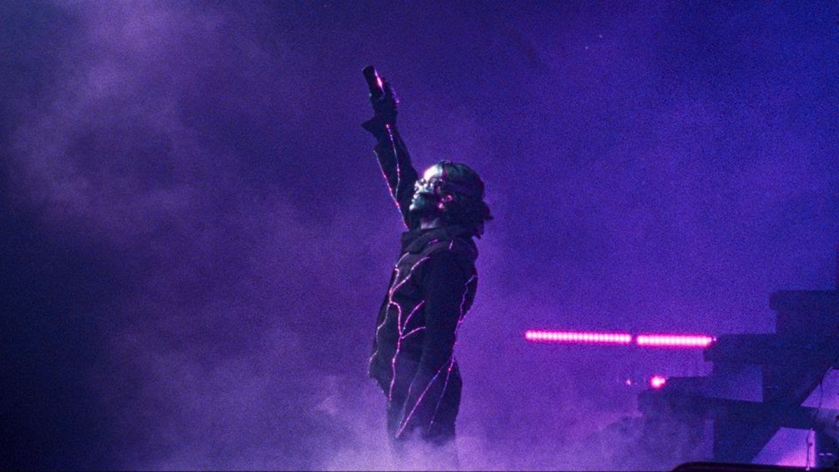 Ghost performing live on stage