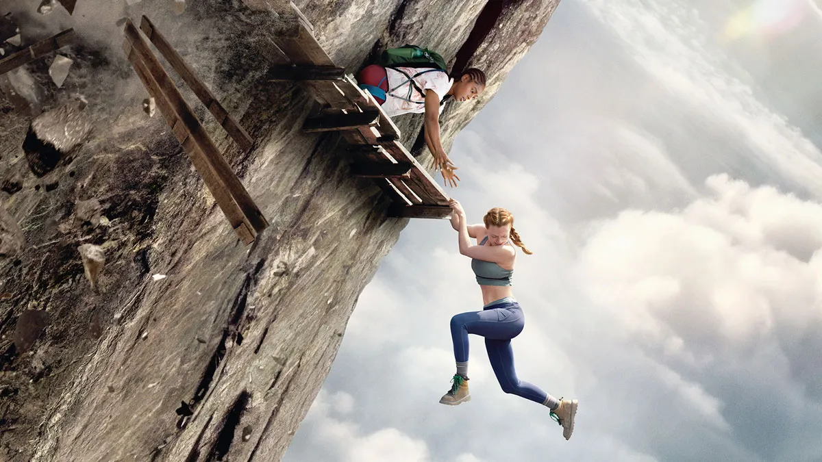 Promotional poster art for the survival thriller film Fall 2: Deadpoint