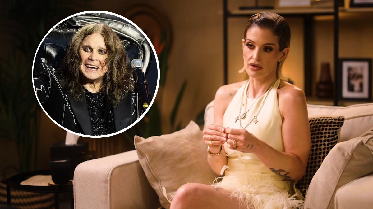 Kelly Osbourne and Ozzy Osbourne at an entertainment event