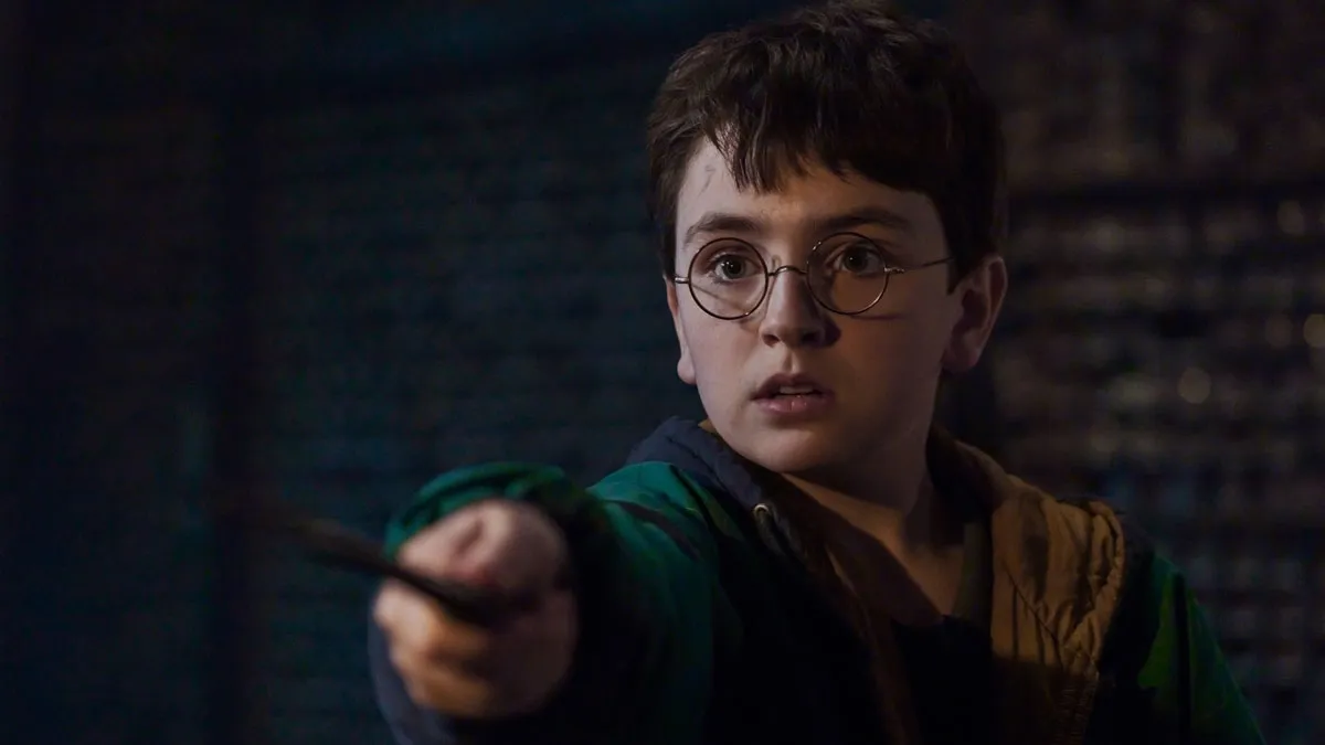 Hogwarts castle shrouded in magical mist in a promo for HBO's Harry Potter series