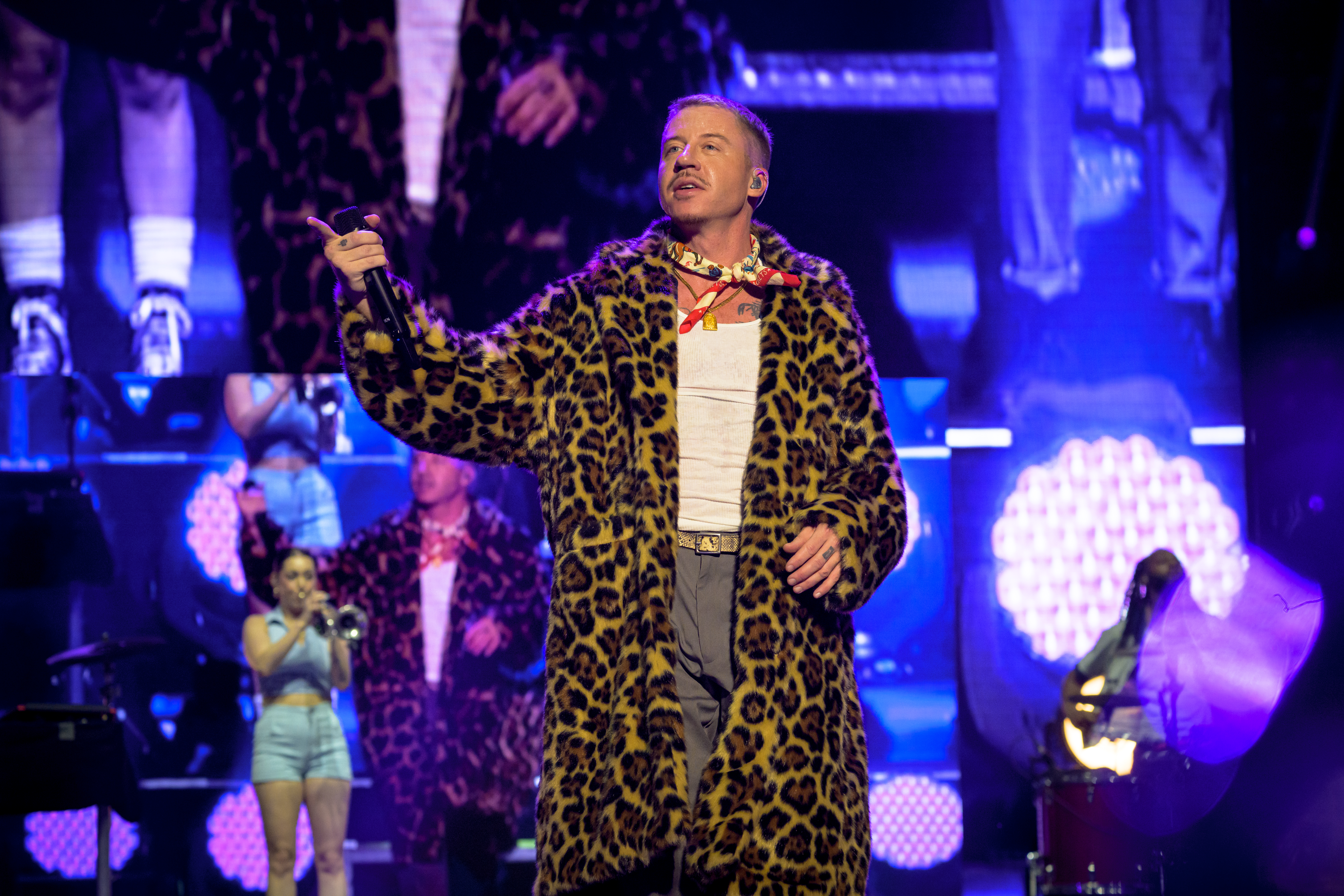 Macklemore performs onstage