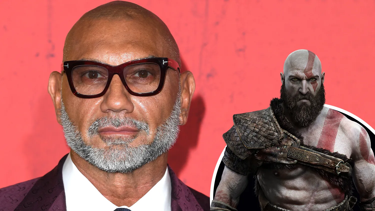 Dave Bautista attending a movie premiere on the red carpet
