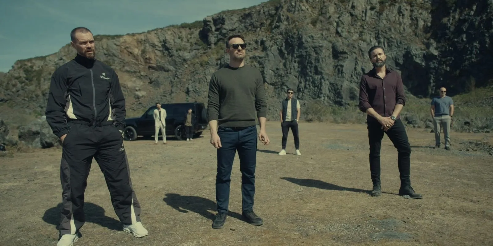 Charlie Cox starring in the Irish crime drama series Kin