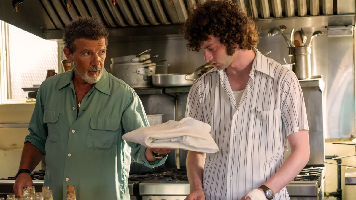 Dominic Sessa as a young Anthony Bourdain in the A24 biopic Tony