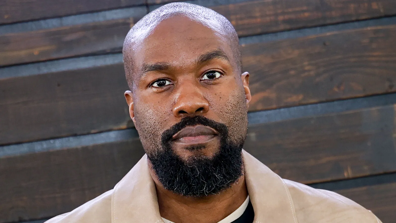Yahya Abdul-Mateen II attending a movie premiere event on the red carpet