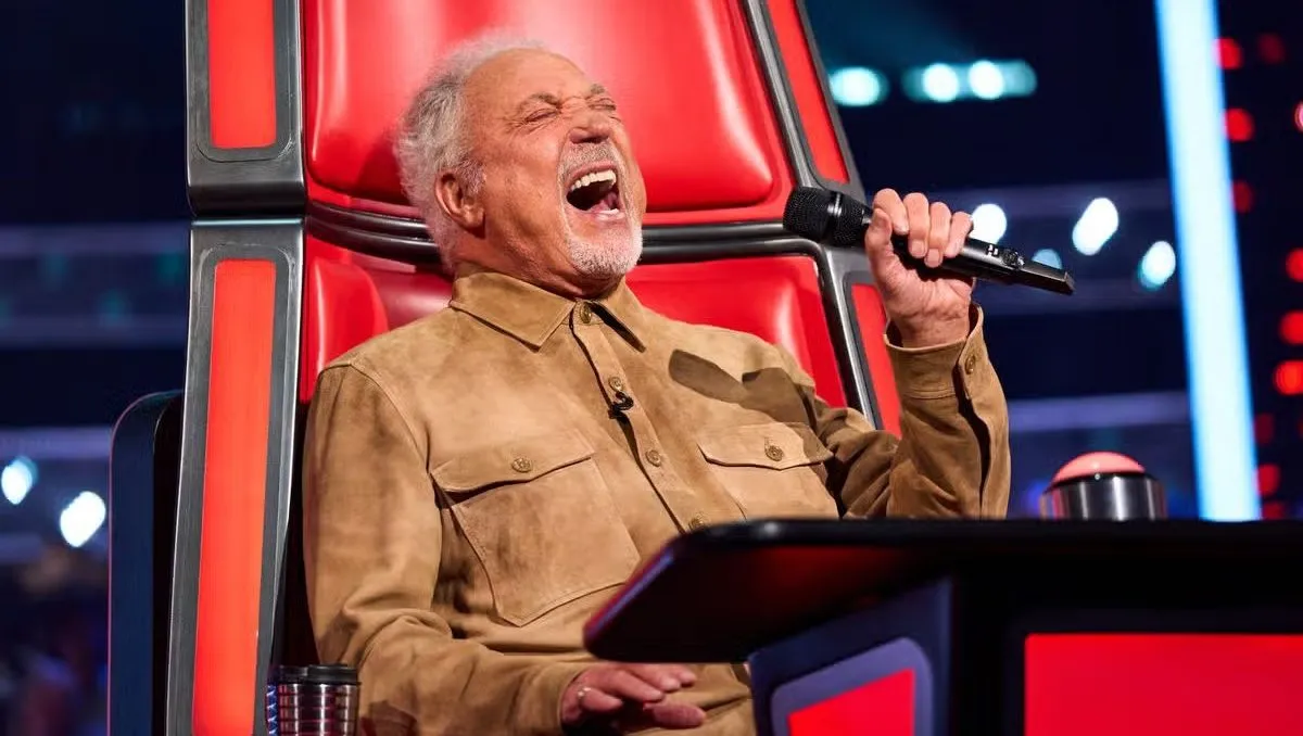Sir Tom Jones attending a television event
