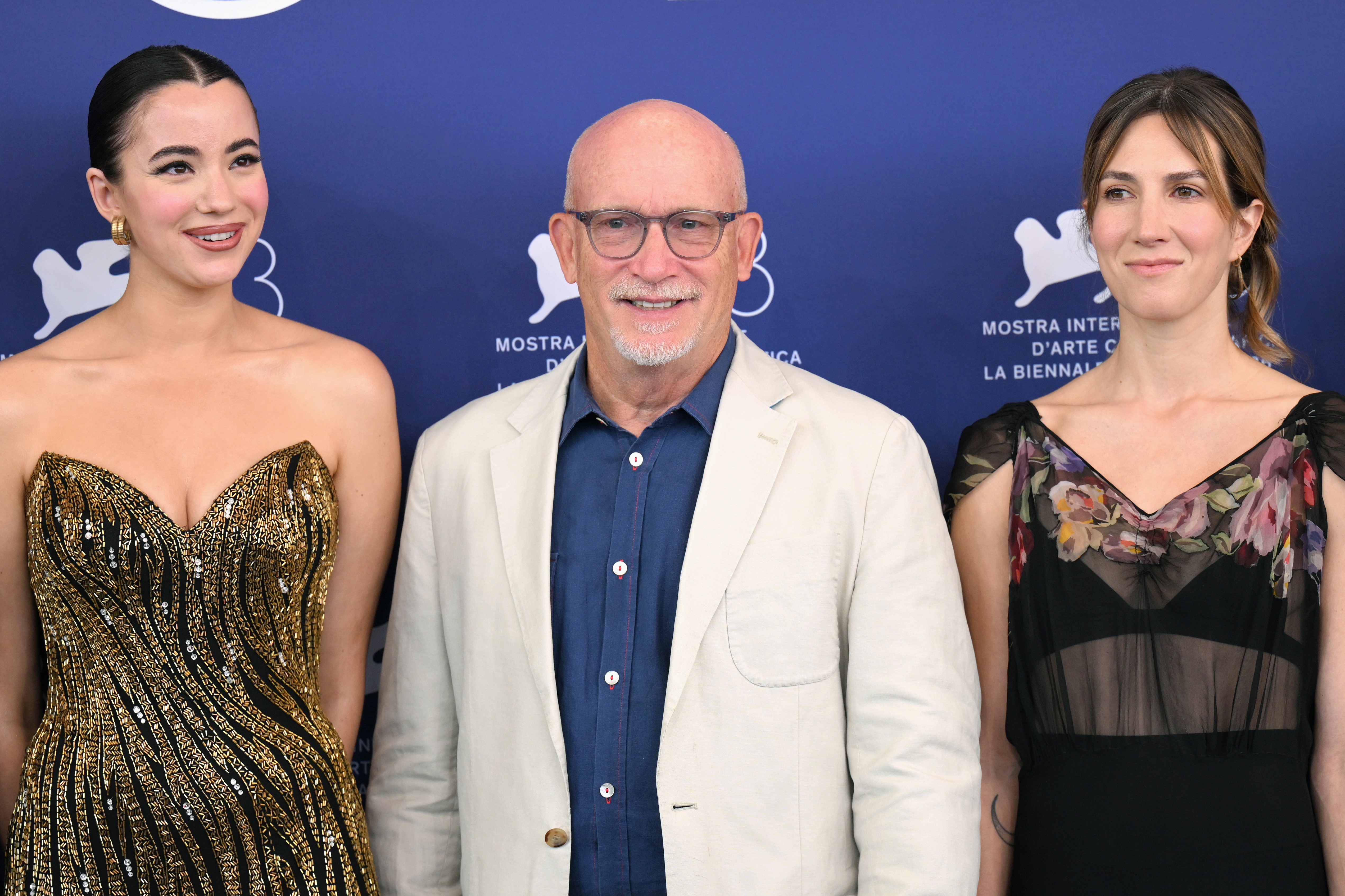 Director Alex Gibney speaking at a press event