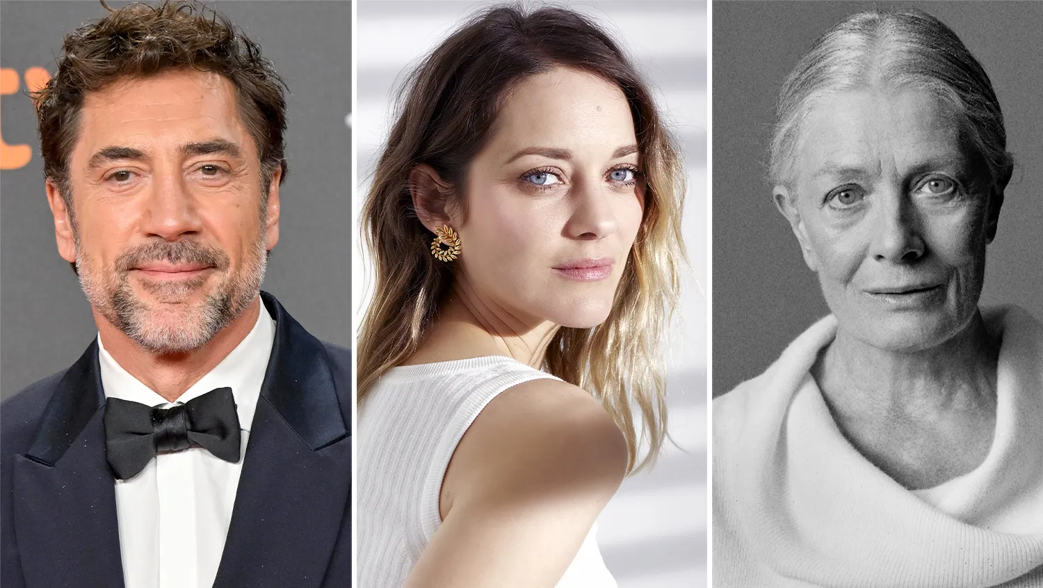 Javier Bardem and Marion Cotillard posing at movie events