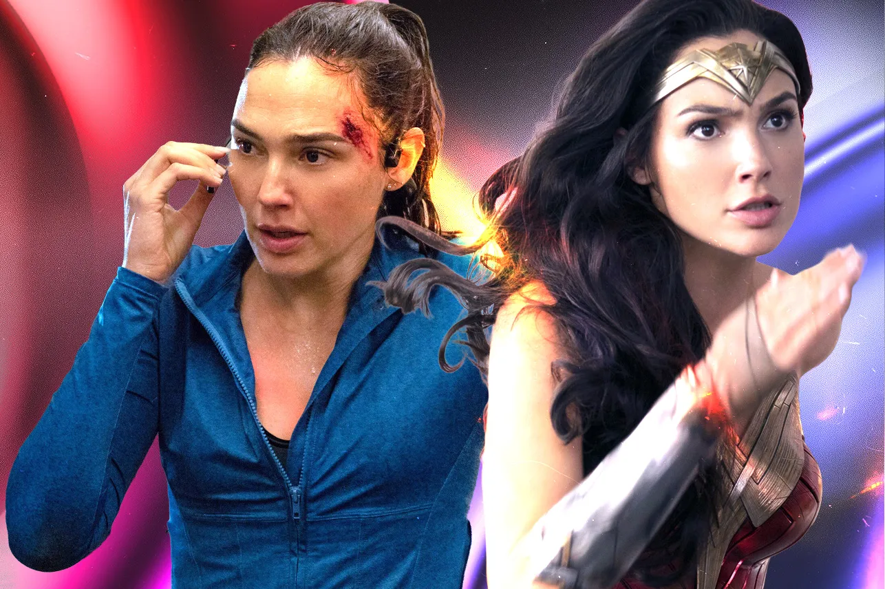 Gal Gadot posing on a movie premiere red carpet