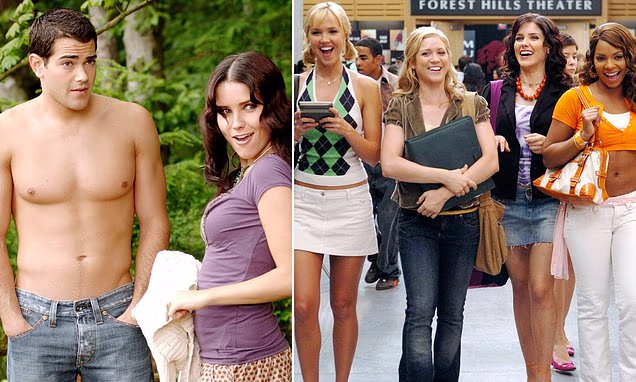 Jesse Metcalfe and cast members in a scene from John Tucker Must Die