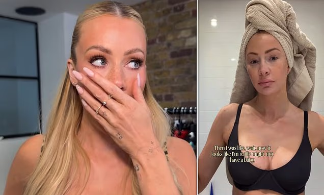 Olivia Attwood talking during a vlog upload