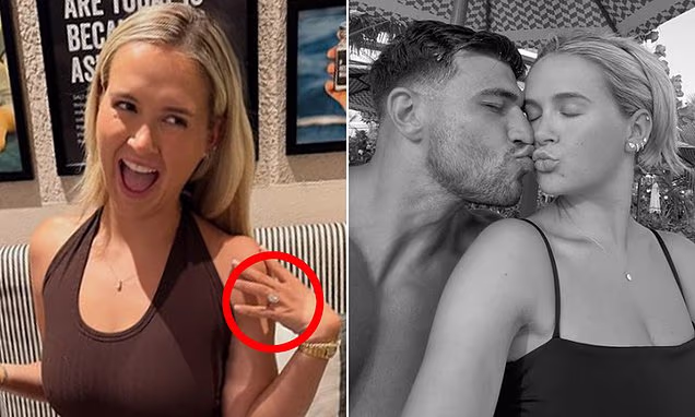 Molly-Mae Hague and Tommy Fury attending a red carpet event together