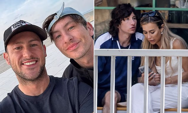 Barry Keoghan on set of the upcoming Beatles biopic in London