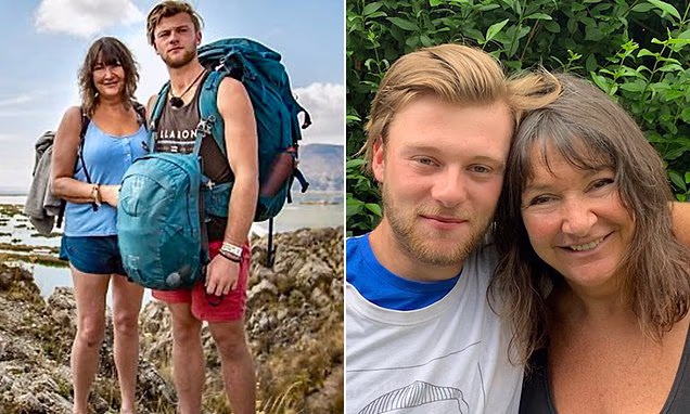 Jo Gardiner and her son Sam Gardiner from Race Across The World