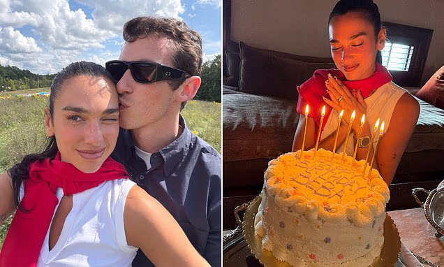 Dua Lipa and husband Callum Turner enjoying a romantic getaway