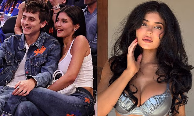 Kylie Jenner speaking on FaceTime during an episode of The Girls