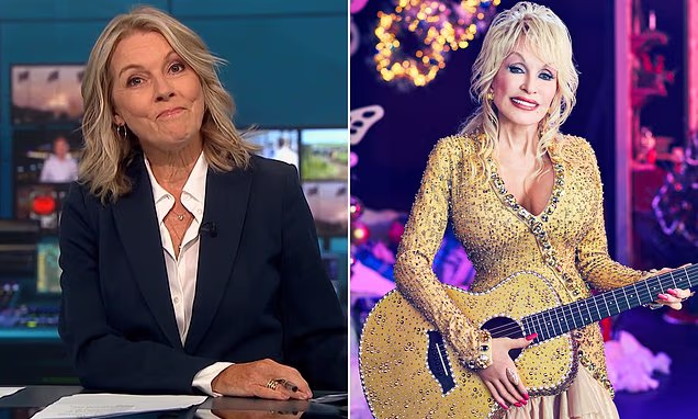 ITV News presenter Mary Nightingale on air