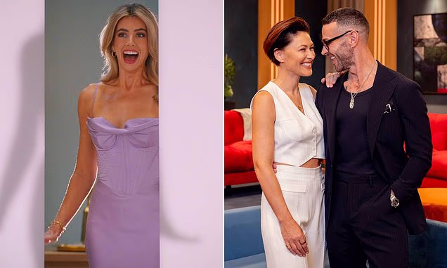 Love Is Blind UK pod set with host Emma Willis