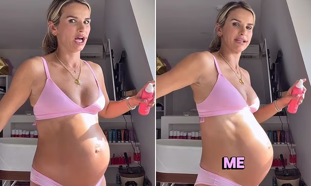 Vogue Williams preparing for the arrival of her fourth child