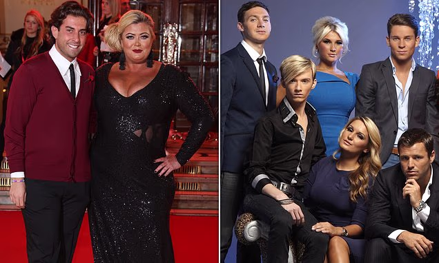 Gemma Collins and James Argent attending a red carpet event together