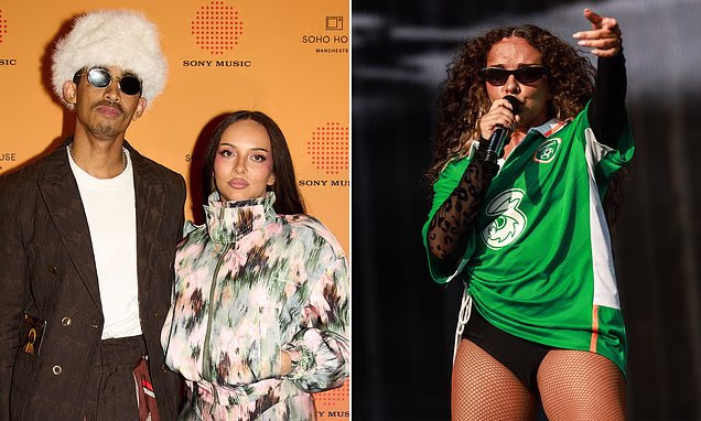 Jade Thirlwall performing live on stage at Electric Picnic in Ireland
